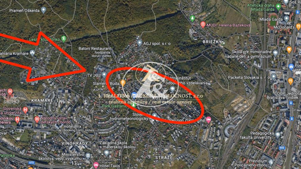 Exkluzívna vila na predaj - Bratislava I - Nové mesto - Koliba - Výhľad na mesto