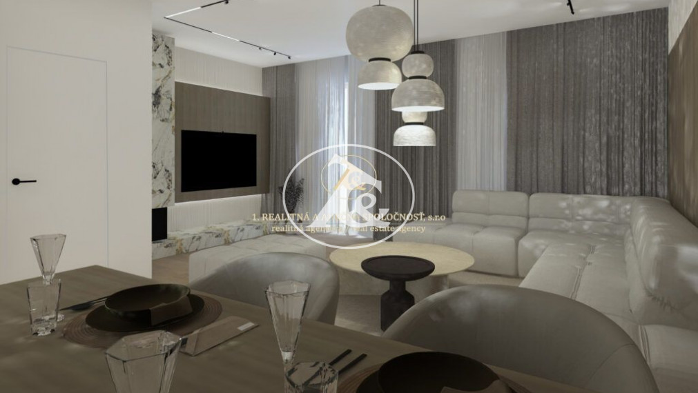 Rohový dom v radovej zástavbe rodinných domov v Rovinke - Luxusný život v prírode s výhodnou dostupnosťou do Bratislavy