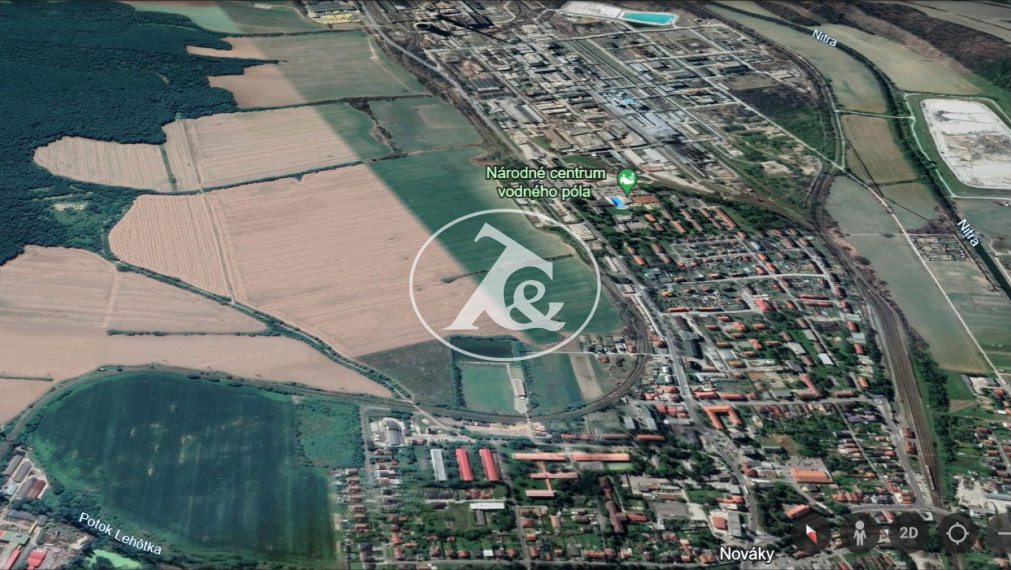 Pozemok na výstavbu rodinných domov