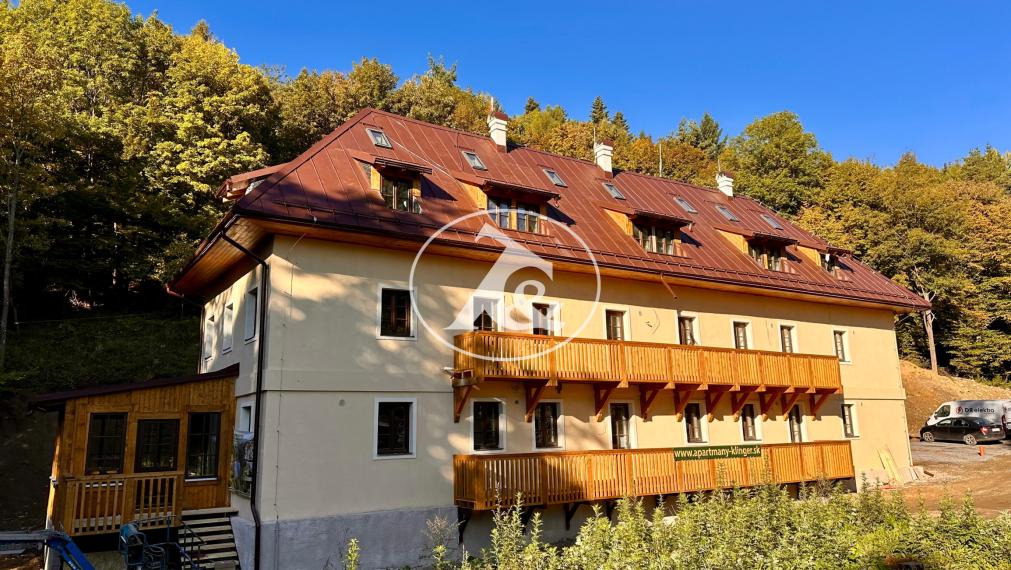 Apartmány na predaj pri jazere Klinger – Banská Štiavnica