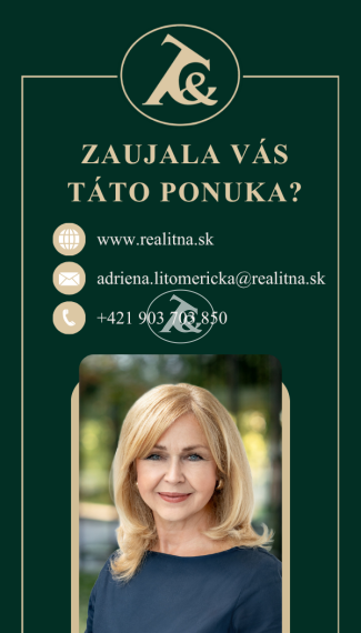 NOVÁ CENA! 215 000,- eur za štýlový 3-izbový mezonet 85 m² v centre Stupavy – s parkovaním a terasou