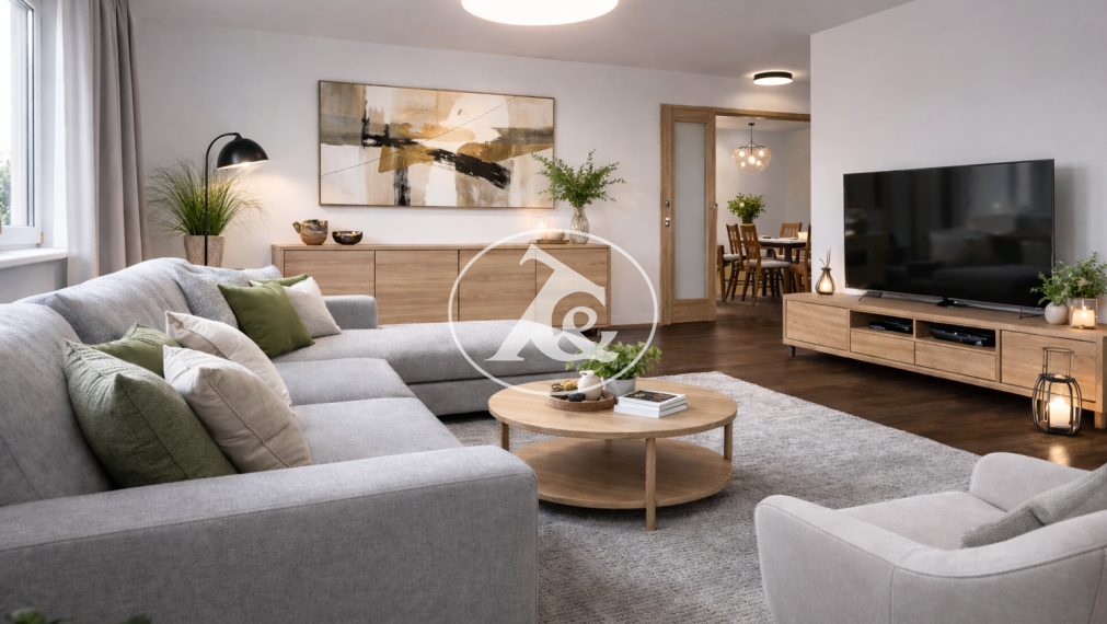 Čarovný panoramatický  výhľad na Bratislavu z 21. poschodia zo  4i bytu o  celkovej výmere 172 m2  vrátane 50m2 terás (20m2 + 30m2)