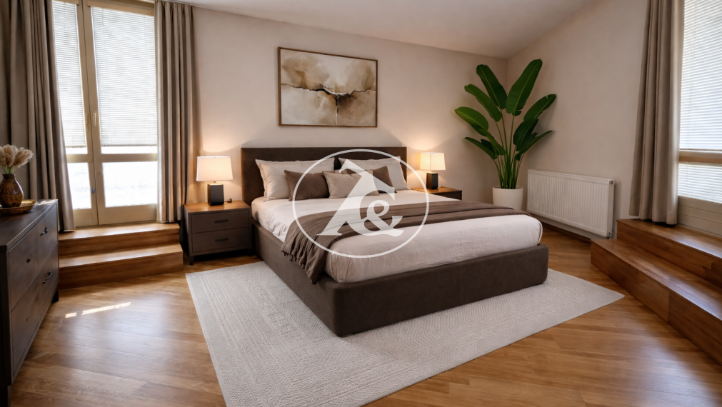 Čarovný panoramatický  výhľad na Bratislavu z 21. poschodia zo  4i bytu o  celkovej výmere 172 m2  vrátane 50m2 terás (20m2 + 30m2)