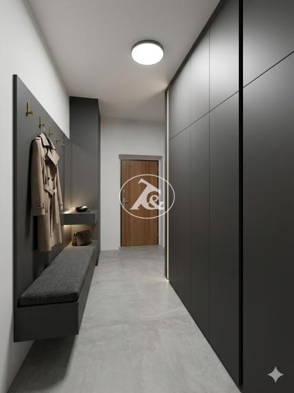 Predaj 2-izbového bytu s balkónom v Karlovej Vsi – Adámiho ul., 49,47 m² s potenciálom podľa vlastných predstáv