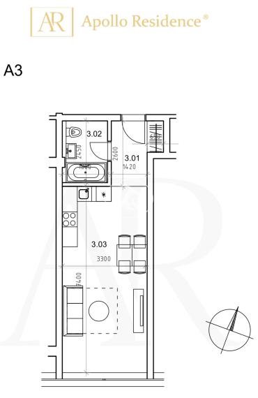 PREDAJ EXKLUZÍVNEHO 1-IZB. KOMPLET ZARIADENÉHO BYTU V PRÉMIOVOM PROJEKTE APOLLO RESIDENCE (Chalúpkova 4)