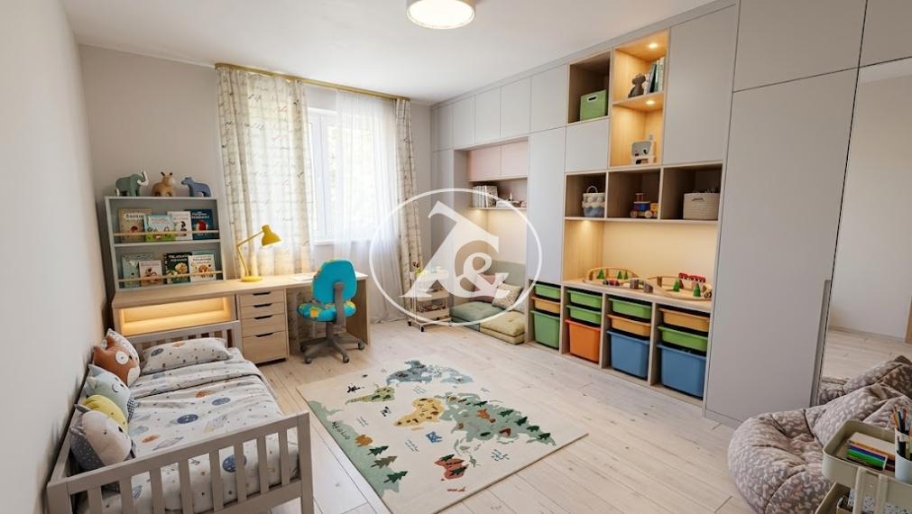 VEĽKORYSÝ 4-IZBOVÝ BYT NA KRAMÁROCH – 100 m², LOGGIA, ZELEŇ A PARKOVANIE