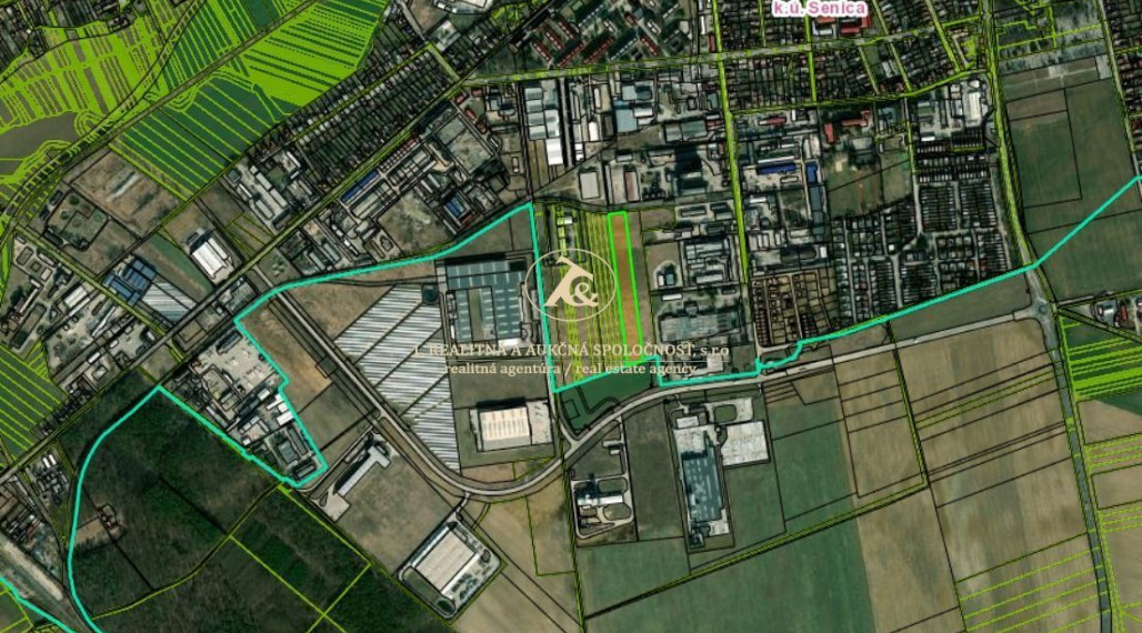 Pozemok v priemyselnej zóne