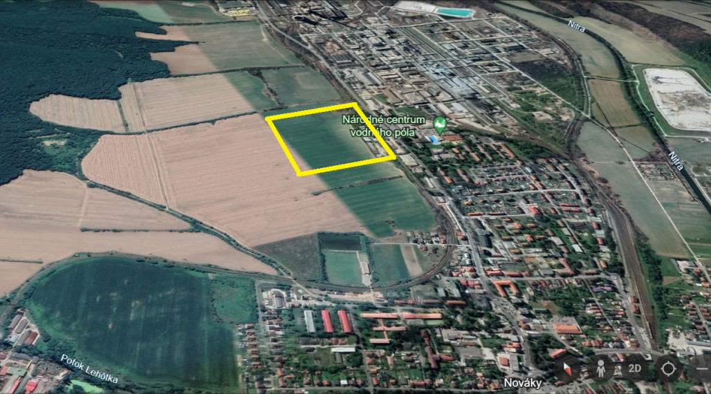 Investičný pozemok určený na výrobu