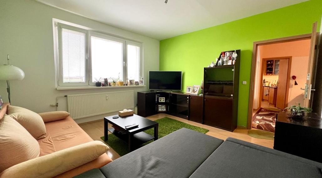 PREDAJ ATRAKTÍVNEHO 3-IZB. BYTU S LOGGIOU V PROSTREDÍ PLNOM ZELENE V BLÍZKOSTI JAZERA DRAŽDIAK(PETRŽALKA-ZNIEVSKA UL)