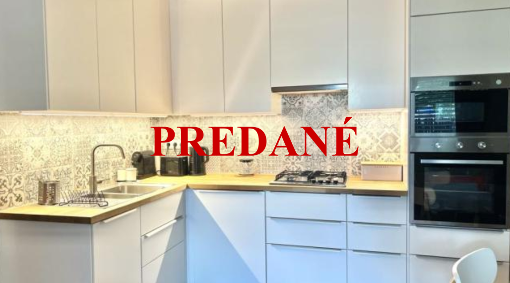 Predaj 2-izbového bytu so záhradkou, parkovaním v Devínskej Novej Vsi - PREDANÉ!