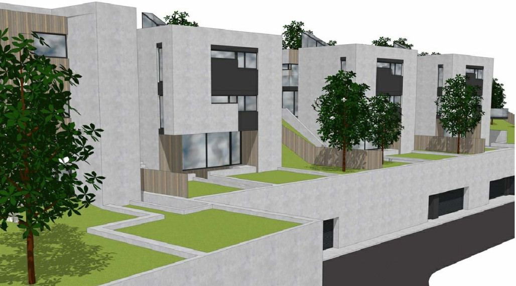 Predaj pozemku na výstavbu 4 RD so sieťami a komunikáciou v atraktívnej lokalite Rača - Popolná ul.