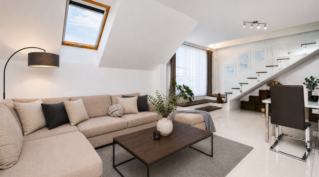 MODERNÝ 3-IZBOVÝ MEZONETOVÝ BYT S BALKÓNOM V CENTRE MESTA PEZINOK