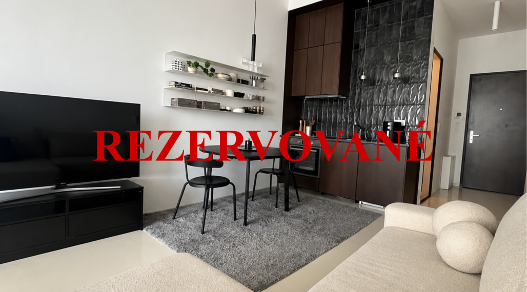 PREDAJ EXKLUZÍVNEHO 1-IZB. KOMPLET ZARIADENÉHO BYTU V PRÉMIOVOM PROJEKTE APOLLO RESIDENCE (Chalúpkova 4)