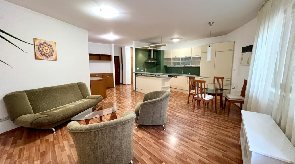 PRENÁJOM EXKLUZÍVNEHO 2-IZB. BYTU S BALKONOM,PARKOVANÍM A PIVNICOU V CENTRE BA(Slávičie údolie)
