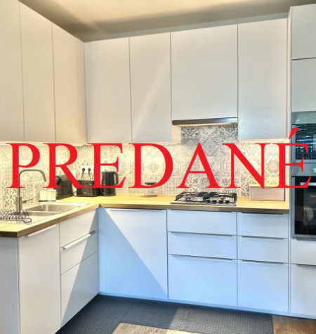 Predaj 2-izbového bytu so záhradkou, parkovaním v Devínskej Novej Vsi - PREDANÉ!