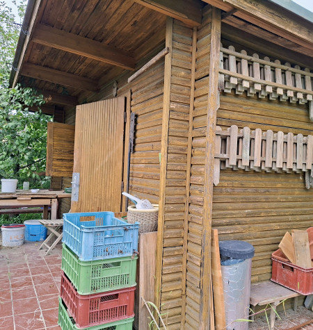 ZÁHRADA S CHATKOU VHODNÁ NA RELAX, AJ PESTOVANIE OVOCIA A ZELENINY, 4 ÁRE, PODUNAJSKÉ BISKUPICE