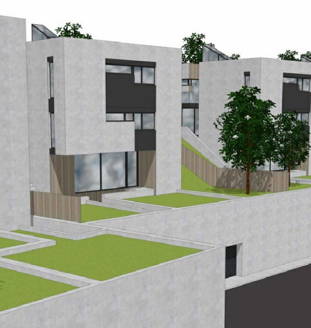 Predaj pozemku na výstavbu 4 RD so sieťami a komunikáciou v atraktívnej lokalite Rača - Popolná ul.