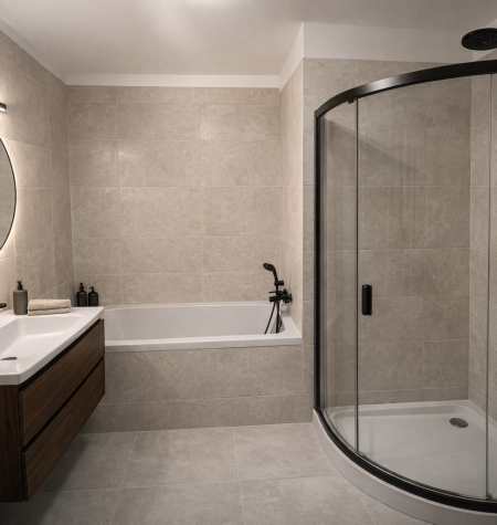 Čarovný panoramatický  výhľad na Bratislavu z 21. poschodia zo  4i bytu o  celkovej výmere 172 m2  vrátane 50m2 terás (20m2 + 30m2)