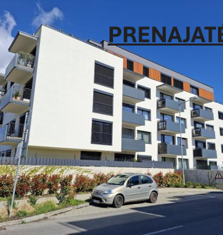NOVOSTAVBA S PARKOVANÍM - PRÍJEMNÝ 2-IZB.BYT S BALKÓNOM, VKUSNE ZARIADENÝ, UL. Pri vápenickom potoku