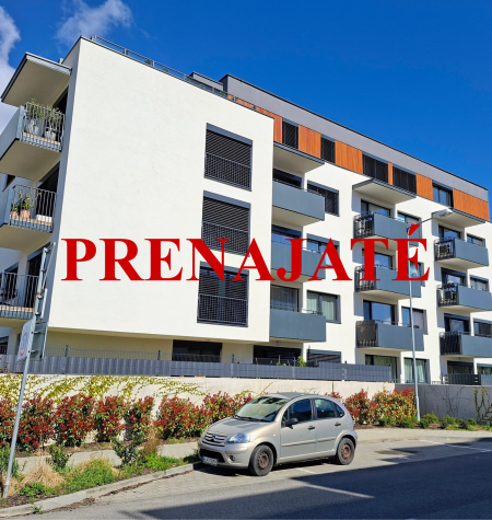 NOVOSTAVBA S PARKOVANÍM - PRÍJEMNÝ 2-IZB.BYT S BALKÓNOM, VKUSNE ZARIADENÝ, UL. Pri vápenickom potoku
