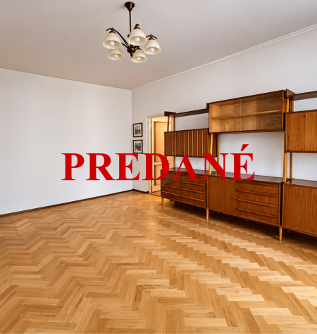 PRIESTRANNÝ 3-IZBOVÝ BYT S VEĽKOU LOGGIOU ORIENTOVANOU DO PARKU,  JADROVÁ UL. , RUŽINOV